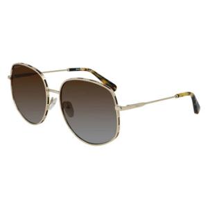 Brown Gradient Oval Sunglasses SF277S 741