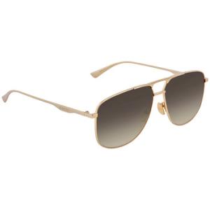 Brown Gradient Pilot Sunglasses GG0336S 001