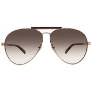 Brown Gradient Pilot Sunglasses GG1287S 002