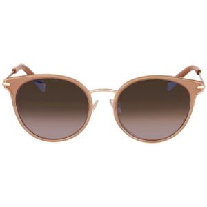 Brown Gradient Round Sunglasses BL 6089K 3