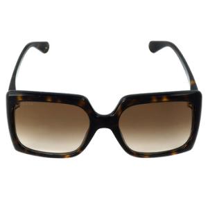 Brown Gradient Square Sunglasses GG0876S 002