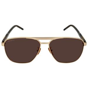 Brown Navigator Sunglasses GG1164S 002