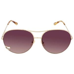 Brown Pilot Ladies Sunglasses CH0028S 001