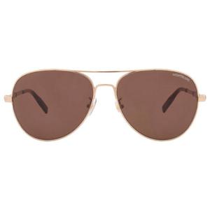 Brown Pilot Sunglasses MB0027S 008