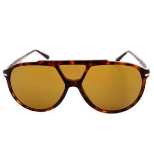 Brown Pilot Sunglasses PO3217S 2453