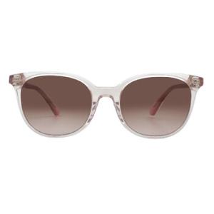 Brown Pink Gradient Oval Sunglasses ANDRIAS 035JM2