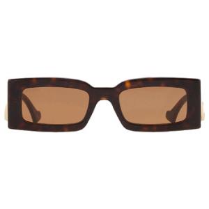 Brown Rectangular Sunglasses GG1425S 002