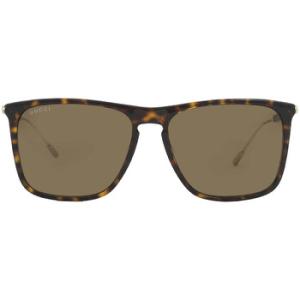 Brown Rectangular Sunglasses GG1269S 002