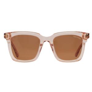 Brown Square Sunglasses FT0970K 72E