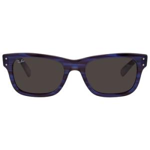 Burbank Dark Grey Rectangular Sunglasses RB2283 1339B1