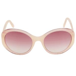 Burgundy Gradient Oval Sunglasses MARC 520S 0NG3