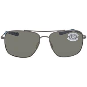 CANAVERAL Grey Polarized Glass Titanium Sunglasses CAN 185 OGGLP