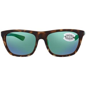 CHEECA Green Mirror Polarized Glass Sunglasses CHA 249 OGMGLP