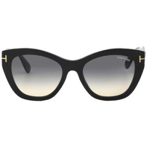 Cara Smoke Gradient Cat Eye Sunglasses FT0940 01B