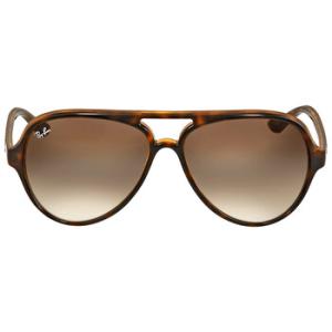 Cats 5000 Classic Light Brown Gradient Aviator Sunglasses RB4125 71051