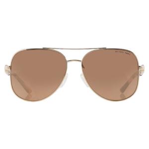 Chianti Gold Mirror Pilot Sunglasses MK1121 10147P