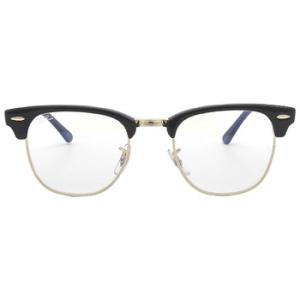 Clubmaster Clear With BlueLight Filter Square Sunglasses RB3016 901BF