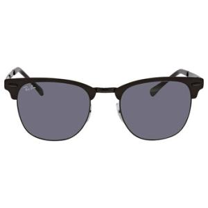 Clubmaster Metal Blue Classic Sunglasses RB3716 186R5