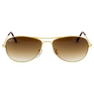 Cockpit Light Brown Gradient Aviator Sunglasses RB3362 00151