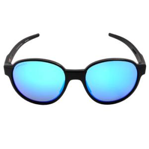 Coinflip Prizm Sapphire Round Sunglasses OO4144 414402