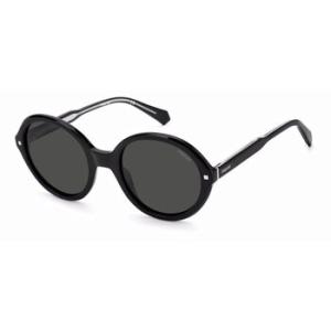 Core Polarized Grey Oval Sunglasses PLD 4114SX 0807M9