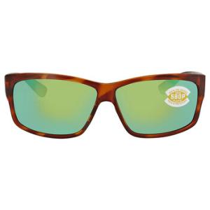 Cut Green Mirror Polarized Polycarbonate Sunglasses UT 51 OGMP