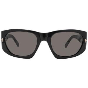 Cyrille Grey Geometric Sunglasses FT0987 01A