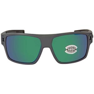 DIEGO Green Mirror Polarized Glass Sunglasses DGO 98 OGMGLP