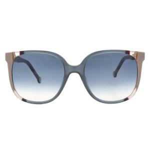 Dark Blue Shaded Square Sunglasses CH 0062S 0HBJ08