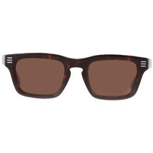 Dark Brown Rectangular Sunglasses BE4403F 300273