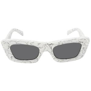 Dark Grey Cat Eye Sunglasses PR 13ZS 17D5S0