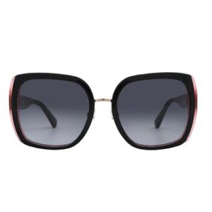 Dark Grey Shaded Square Sunglasses KIMBERGS 08079O