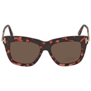 Dasha Brown Square Sunglasses FT0822 56E