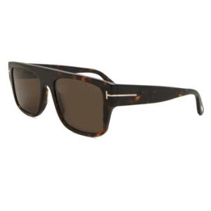 Dunning Brown Square Sunglasses FT0907 52E