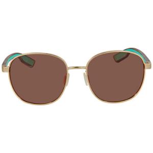 EGRET Copper Silver Mirror Polarized Polycarbonate Sunglasses EGR 296 OCP
