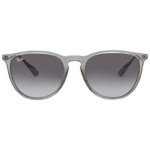 Erika Light Grey Gradient Dark Grey Round Sunglasses RB4171 65138G