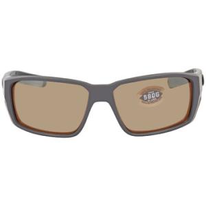 FANTAIL PRO Copper Silver Mirror Polarized Glass Sunglasses 06S9079 907911