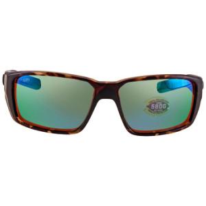 FANTAIL PRO Green Mirror Polarized Glass Sunglasses 06S9079 907907