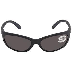 FATHOM Gray Polarized Polycarbonate Sunglasses FA 11 OGP