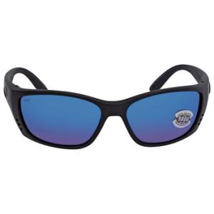 FISCH Blue Mirror Poloarized Glass Sunglasses FS 01 OBMGLP