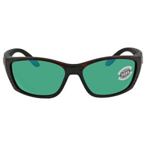 FISCH Green Mirror Polarized Glass Sunglasses FS 10 OGMGLP