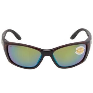 FISCH Green Mirror Polarized Polycarbonate Sunglasses FS 10 OGMP