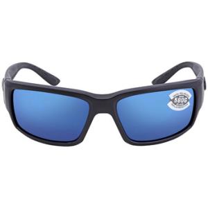 Fantail Blue Mirror Polarized Glass Sunglasses TF 01 OBMGLP