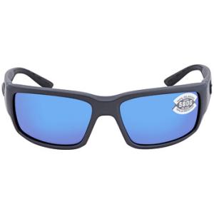 Fantail Blue Mirror Polarized Glass Sunglasses TF 98 OBMGLP