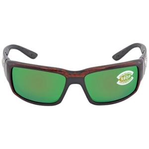 Fantail Green Mirror Polarized Polycarbonate Sunglasses TF 10 OGMP