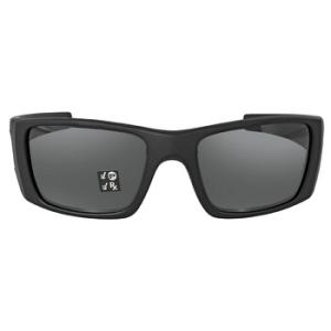Fuel Cell Polarized Black Iridium Wrap Sunglasses OO9096 9096B3