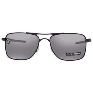 Gauge 8 Prizm Black Polarized Rectangular Sunglasses OO4124 412402