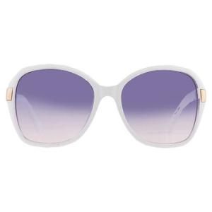 Gradient Bordeaux Butterfly Sunglasses GF0371 21T