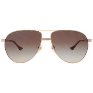 Gradient Brown Pilot Mens Sunglasses GG1440S 004