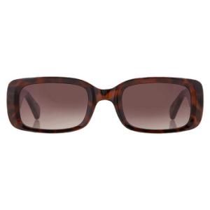 Gradient Brown Rectangular Sunglasses GF6135 52F